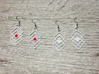 Cubic earring 3