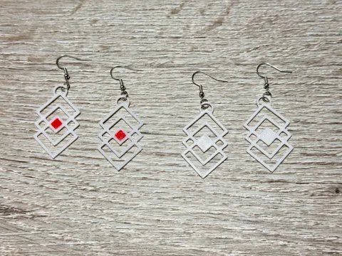 Cubic earring 3