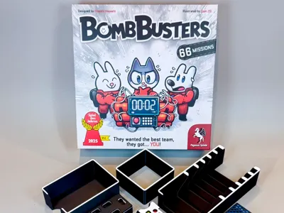 Insert for Bomb Busters | Board Game