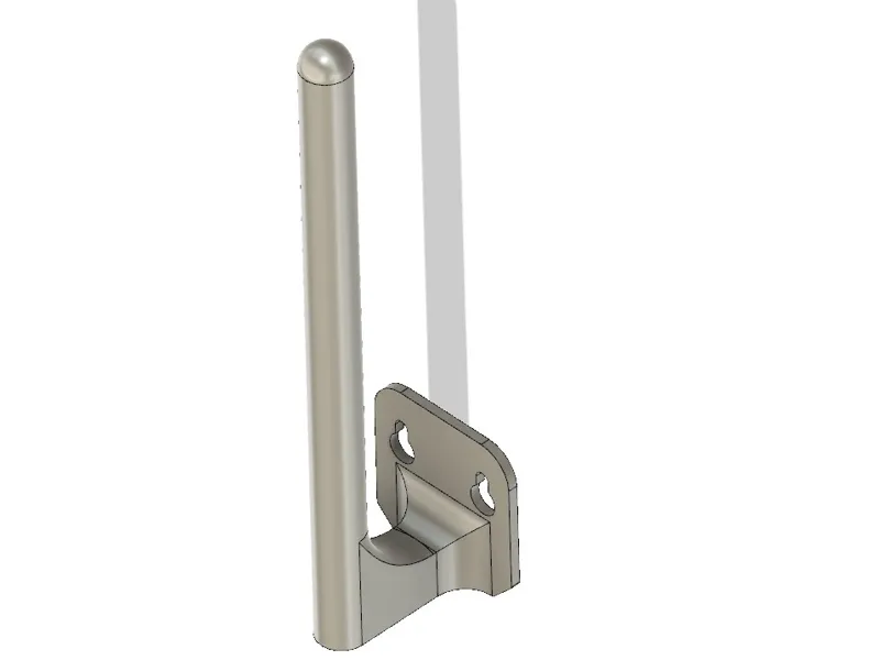 Wall mount 200 mm rod for sticky tape and others