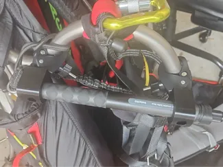 Paramotor Selfie stick mount