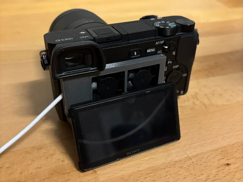 Sony Alpha A6000 A6300 A6500 Fan Enclosure/Case