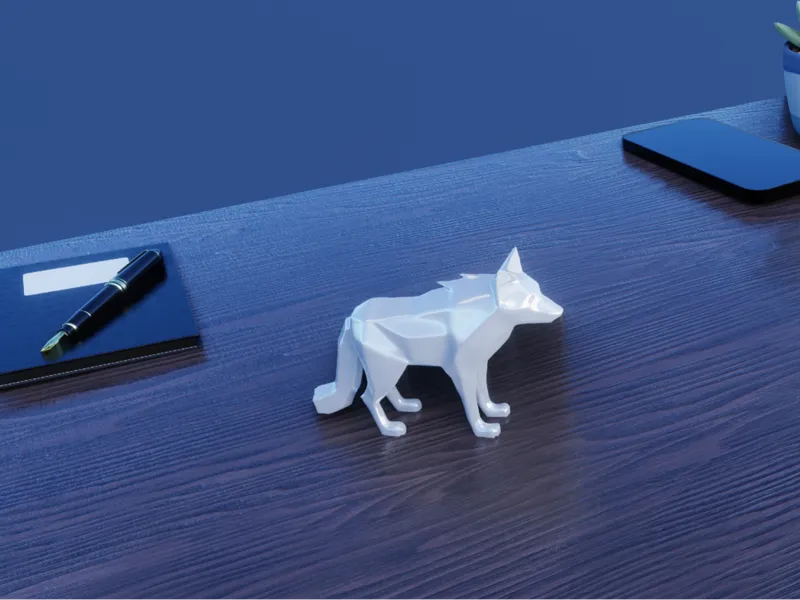 LowPoly Wolf