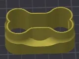 bone shaped cookie cutter