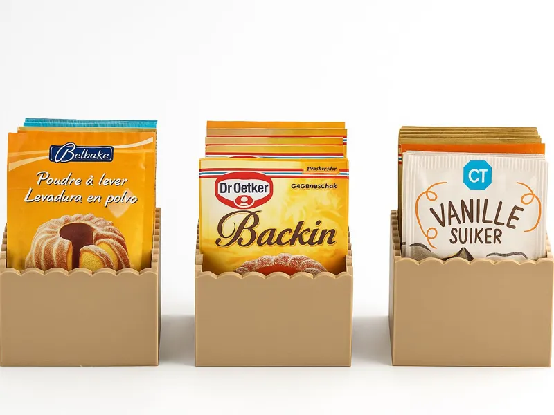 Baking Sachet Organizer – Printed Kitchen Storage