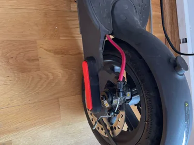 Xiaomi Pro 2 rear side reflector replacement.