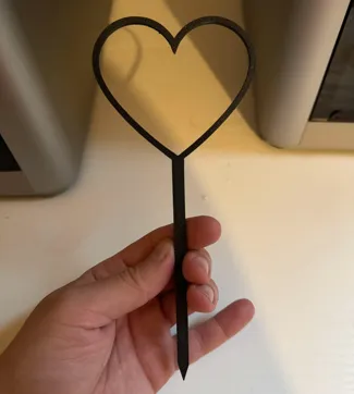 'Heart' Topper