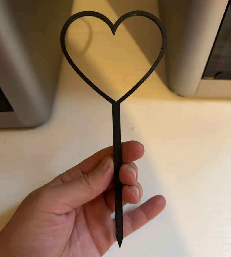 'Heart' Topper