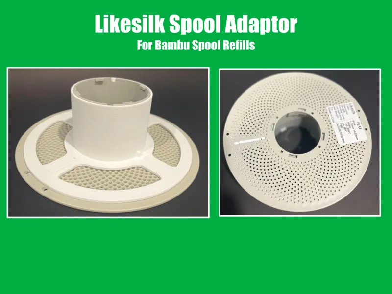 LikeSilk Spool Adaptor for Bambu Refills