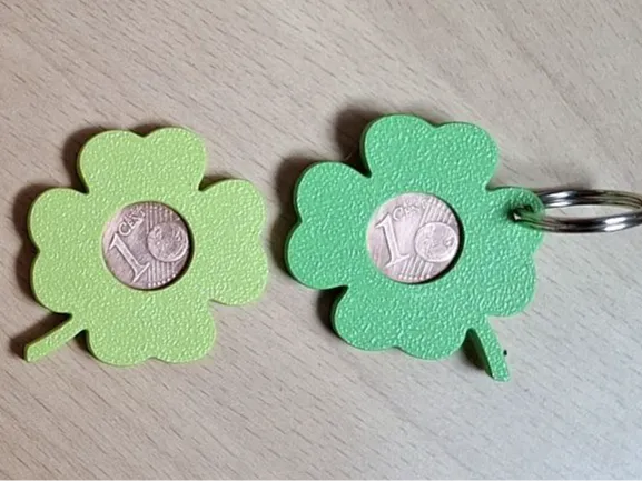 Glücksbringer Kleeblatt plus Glückscent