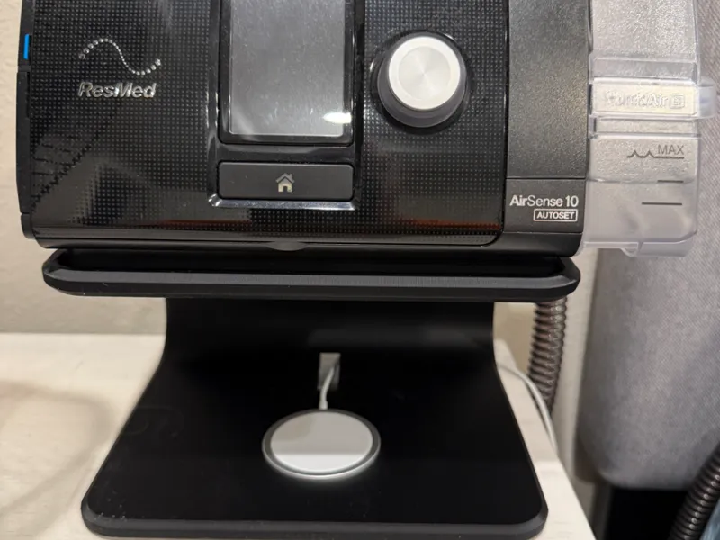 CPAP Bedside Shelf with Apple MagSafe hole