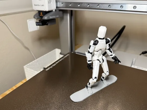 Snowboard pour figurine Dummy 13