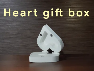 Heart gift box - rings and other gifts