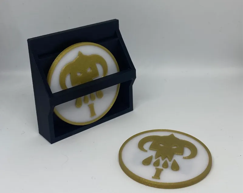 shelf for bigger tokens
