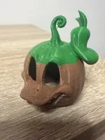 Citrouille sculptée Donald Duck — photo 2