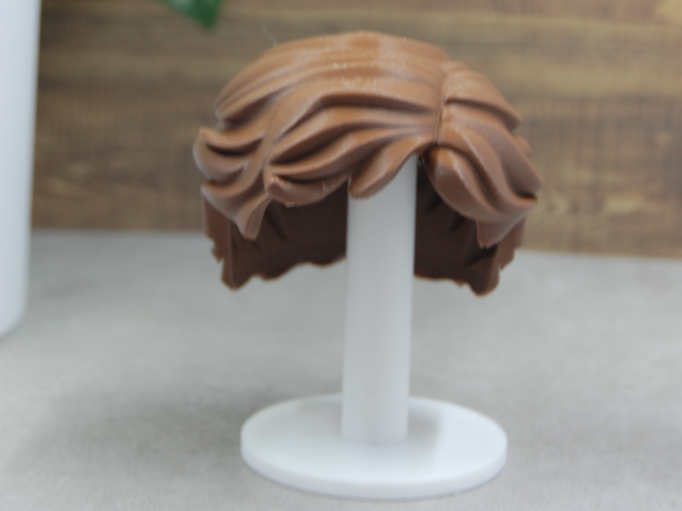 Brick 500% Hairstyle - Tousled Side Part