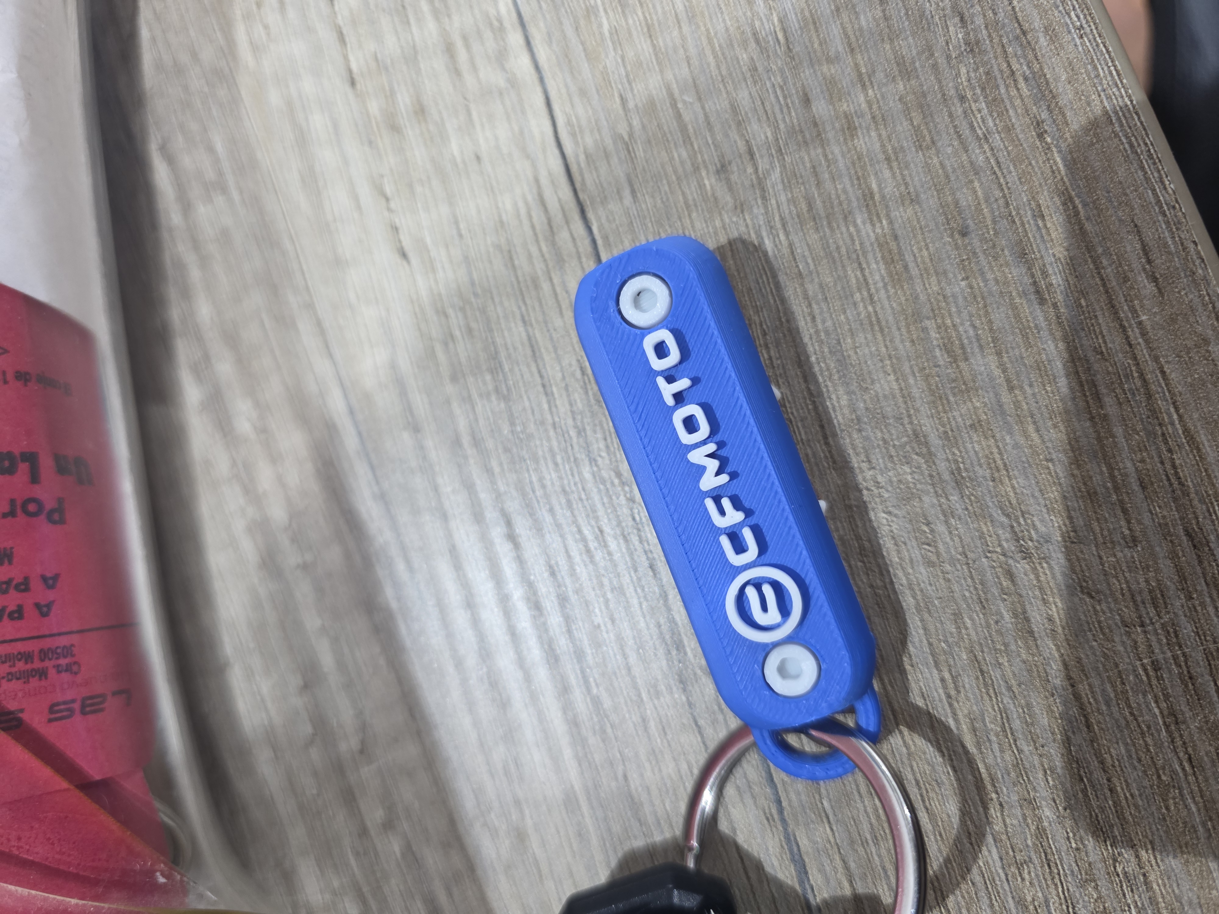 Miniatura 4 do modelo 3D Motorcycle Key Ring