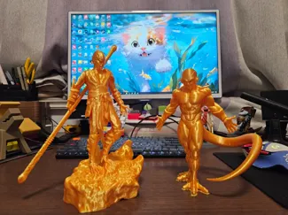 黄金弗利萨大战黑神话悟空   Golden Freeza VS  Black Myth Wukong