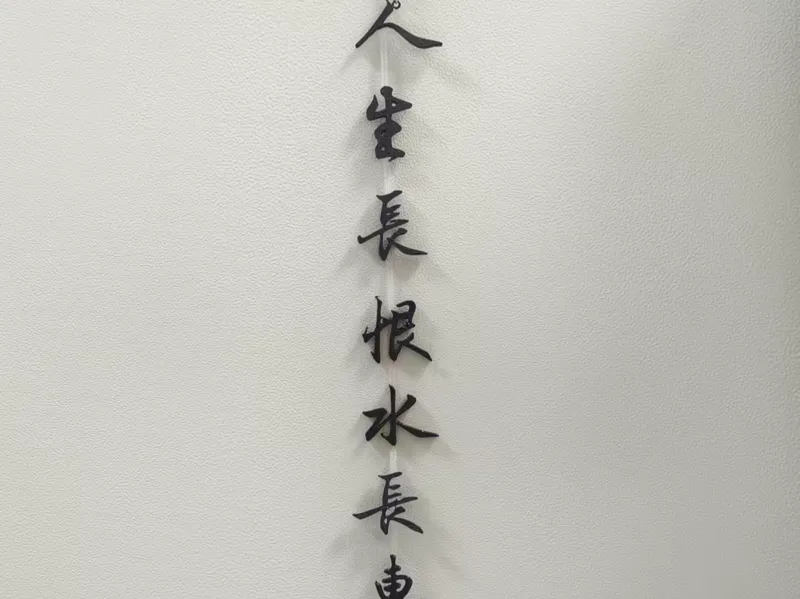 人生长恨水长东挂饰