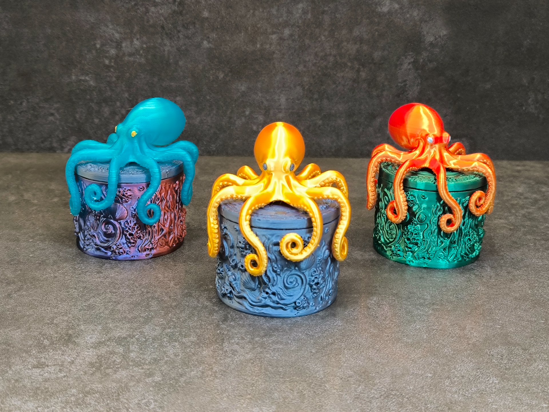 Octopus Treasure Box 3D model