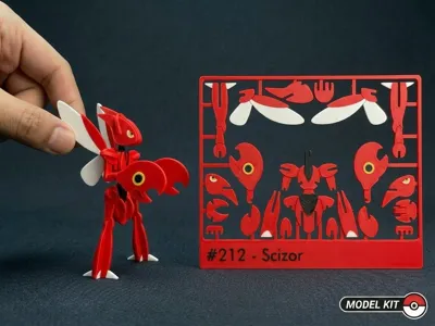 Pokemon #212 - Scizor Kit card