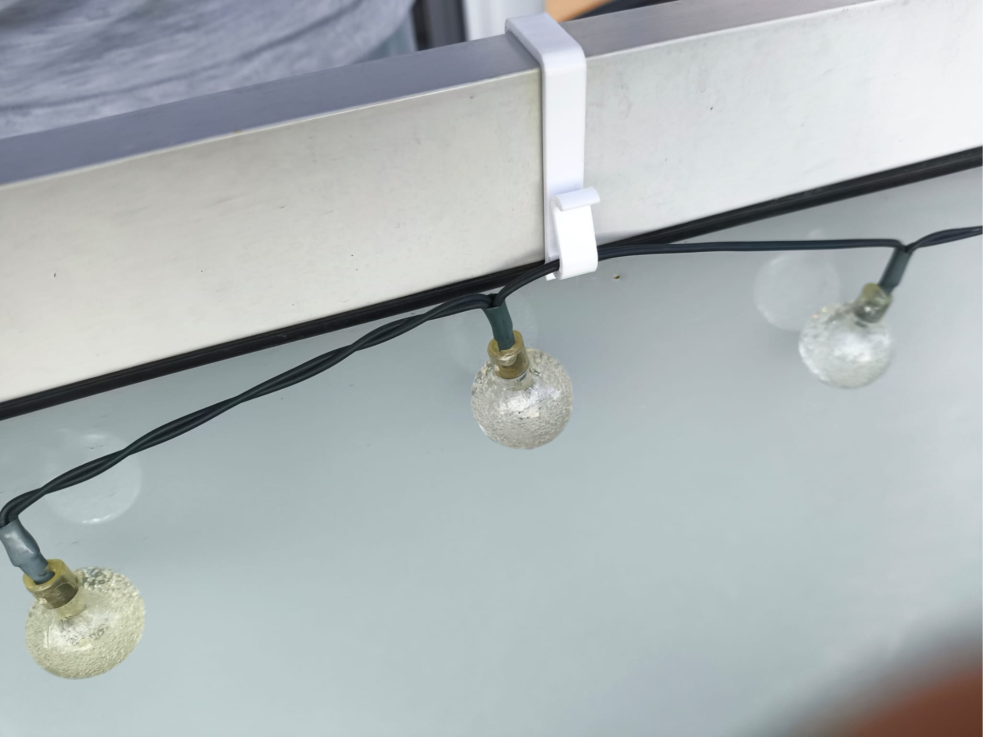 Balcony Clip & Hook for String Lights