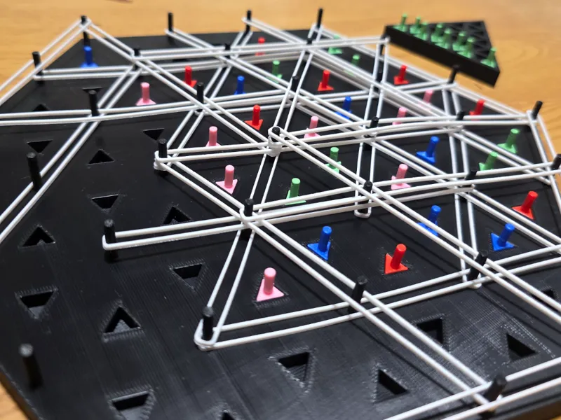 Triggle Game – Gioco da tavolo 3D stampabile