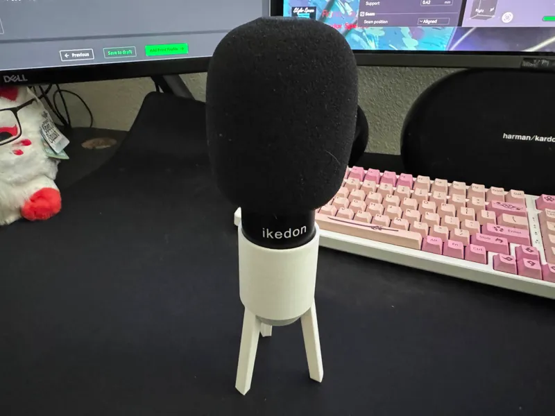 Desktop Mic Holder