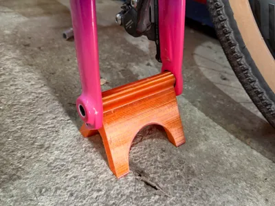 Bicycle Fork Support (Without Front Wheel)