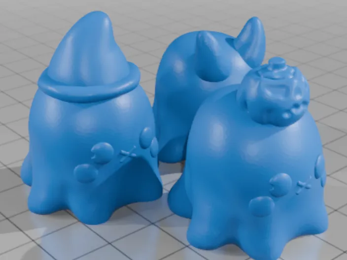 3 little ghosts
