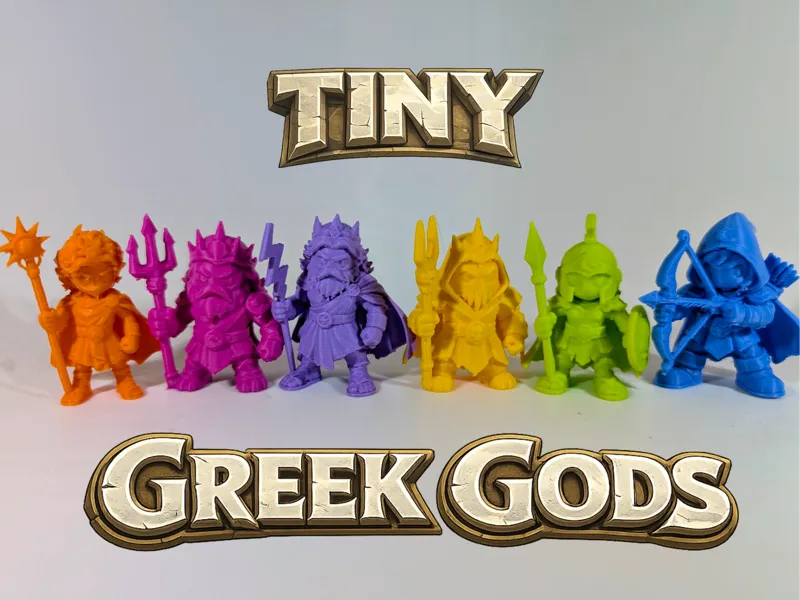Tiny Greek Gods