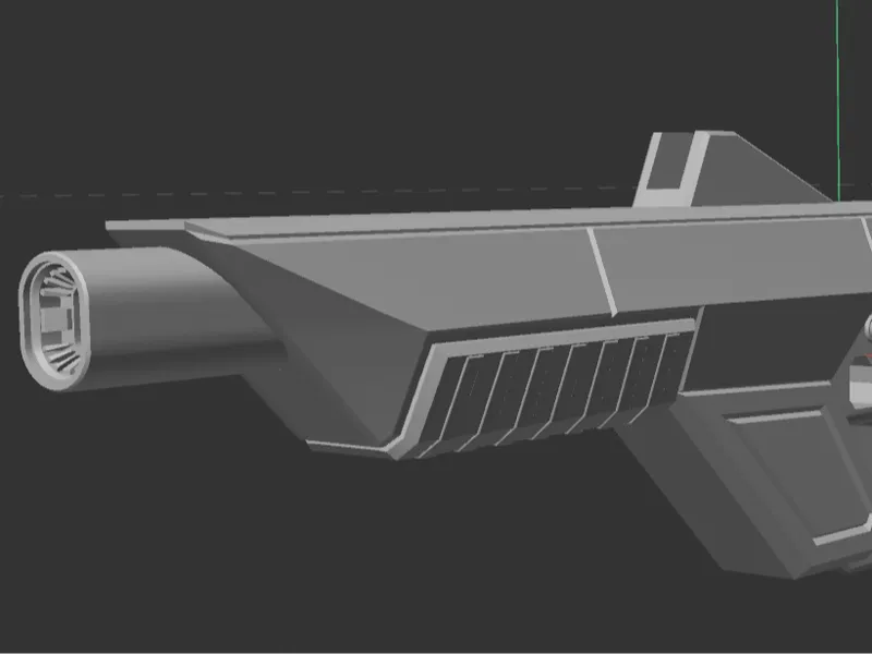 T.F.T Standard Issue Laser Rife