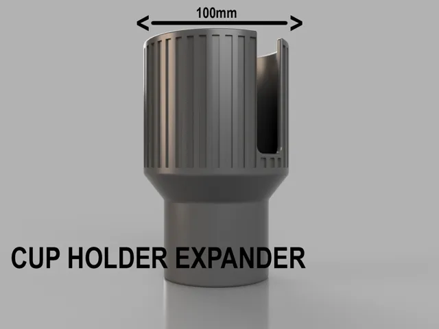 Car Cup Holder Adapter with flexible TPU tabs