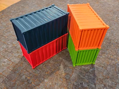 Shipping Container for Wargaming Terrain