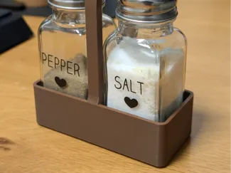 Salt And Pepper Shakers Caddy