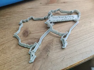 Nürburgring Nordschleife Cookie Cutter