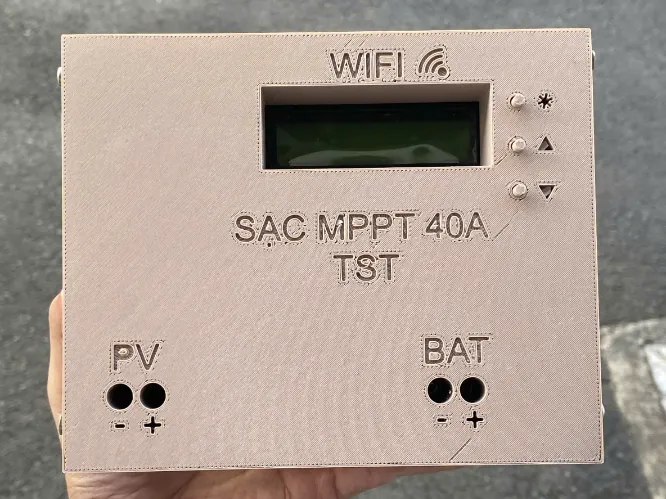 Hộp MPPT 40A Mạnh Quân