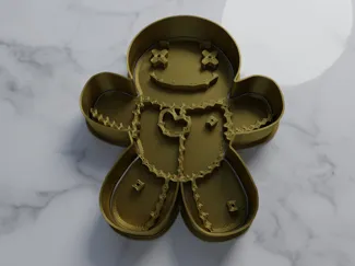 VOODOO DOLL COOKIE CUTTER FREE