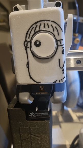 A1 Mini Plankton Extruder Cover