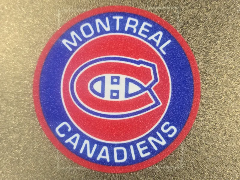 Canadiens Coasters With Imprinted Holder