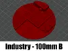 100mm Industrial Topper – B