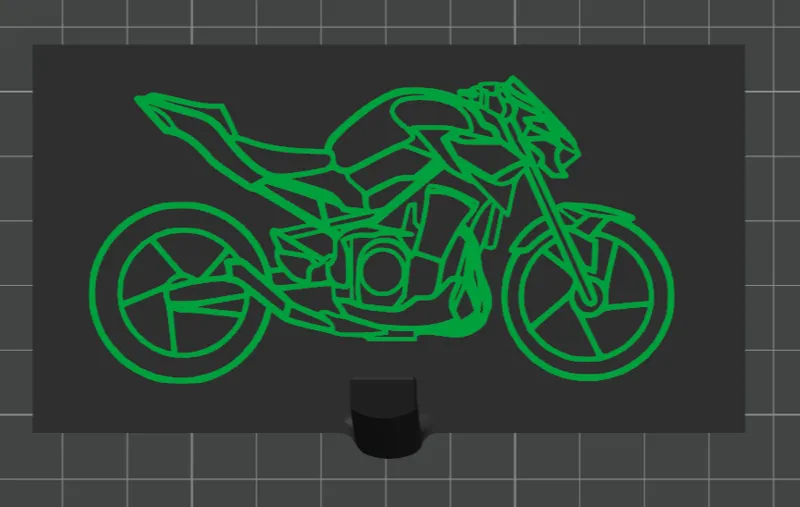 Schlüsselhalter Kawasaki Z900