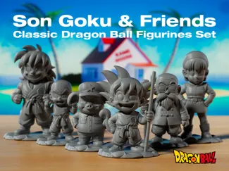 Son Goku & Friends – Classic Dragon Ball Set