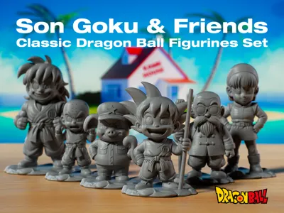 Son Goku & Friends – Classic Dragon Ball Set