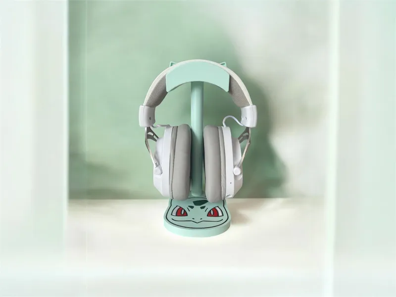 Suporte headset bulbassauro