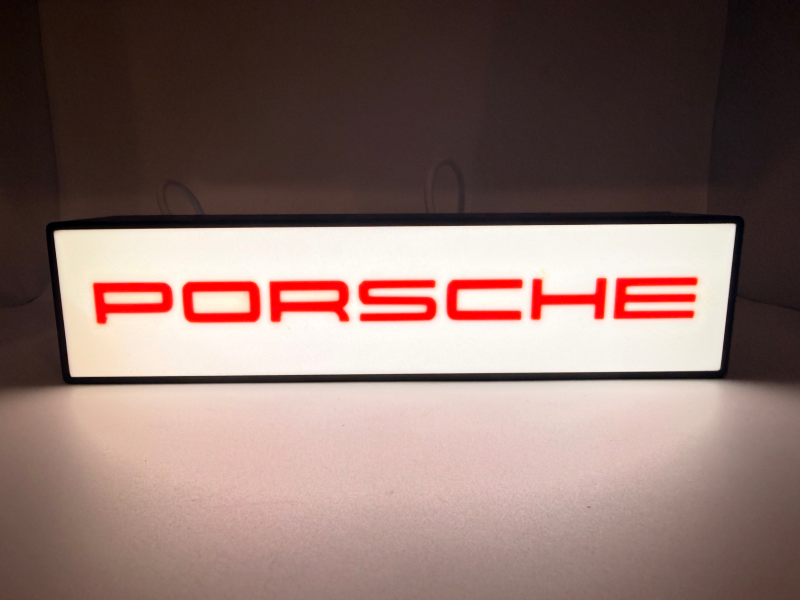 Porsche Logo Lightbox 