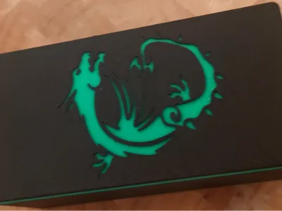 MSI Versa 300 Mouse Travel Case (Snap Fit + Logo)