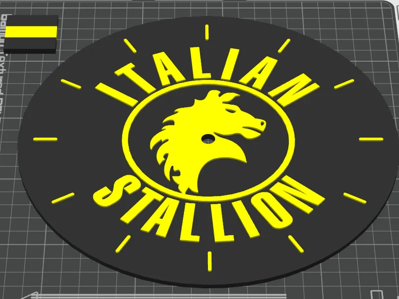 Horloge "ITALIAN STALLION"