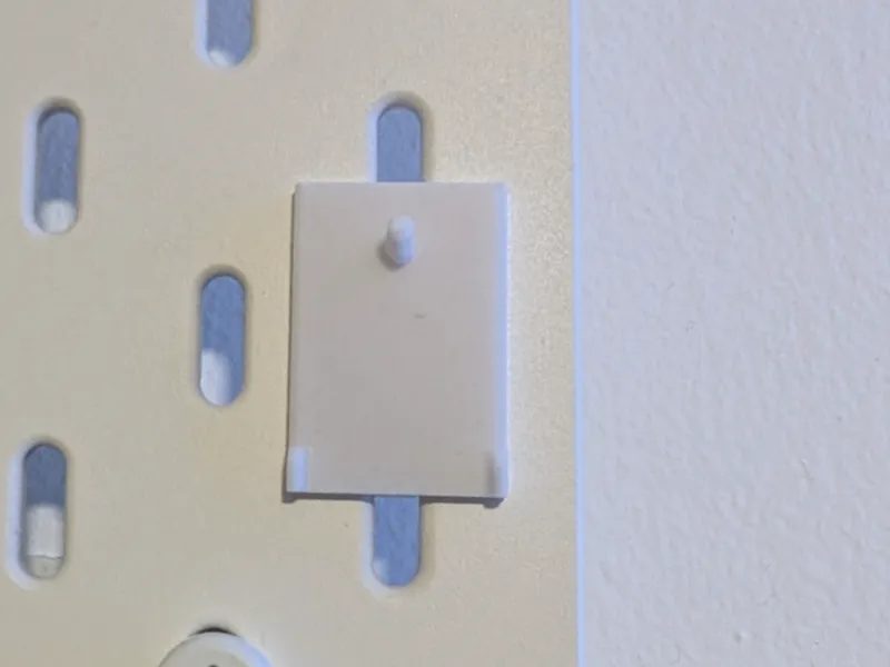 IKEA Skadis Ruler Hook (3mm diameter hook)