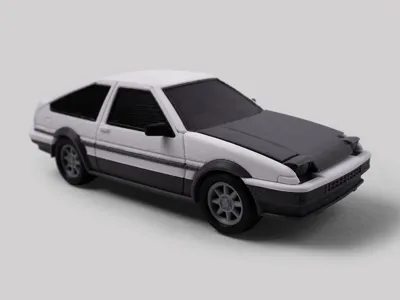 AE86 Car Model (Improved Version)